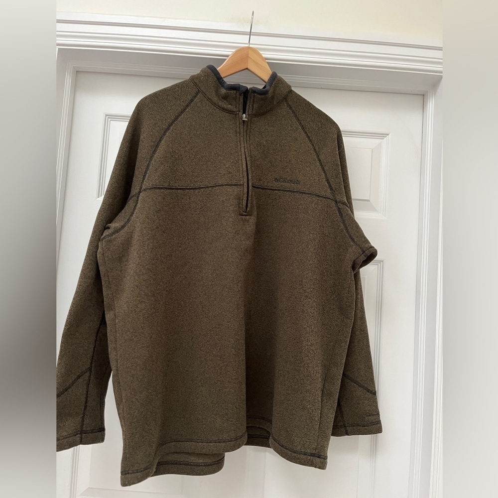 Columbia 1/4 zip sweater men’s XXL